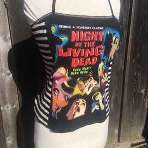 Handmade night of the living dead top